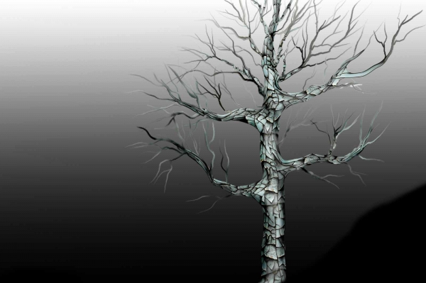Creation of Foggy landscape: Step 6